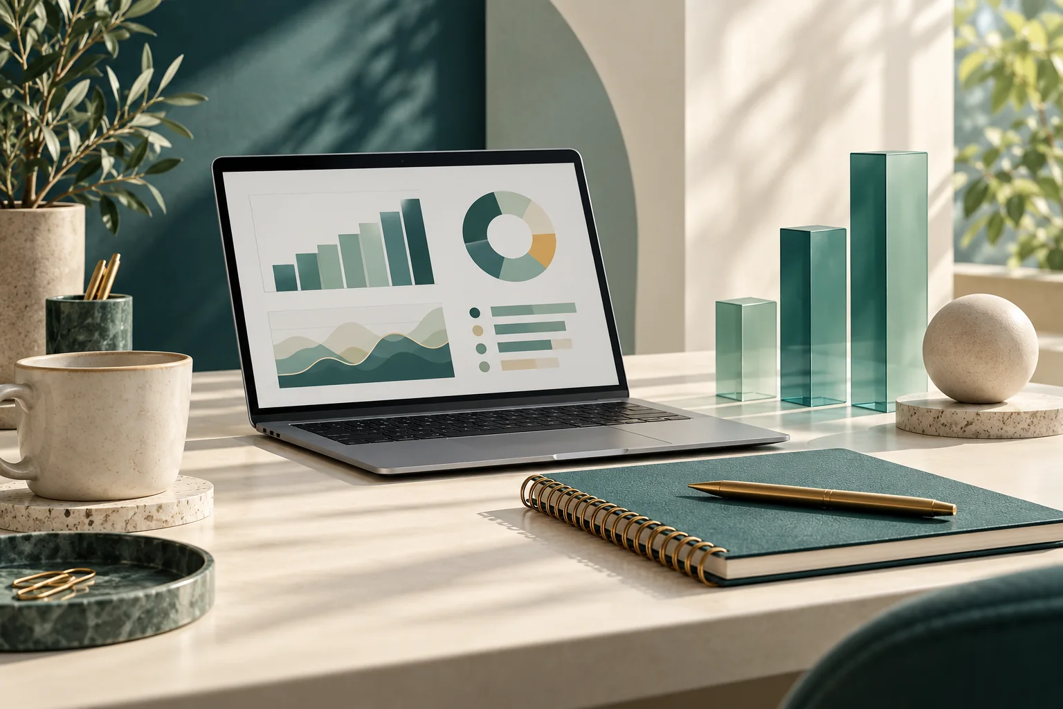 Editorial illustration: Clinic management indicators: a dashboard that supports decisions